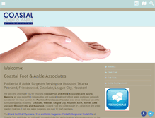 Tablet Screenshot of coastalfaa.com
